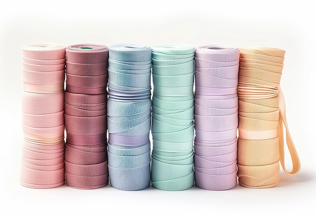 výber materiálov a niťí